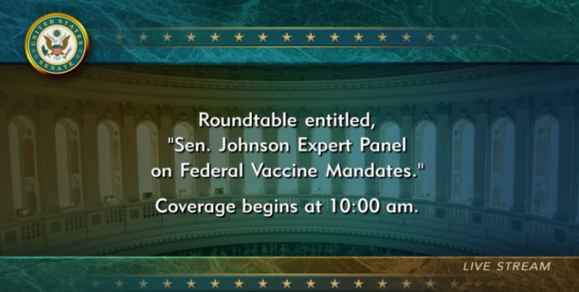 Table ronde avec des blessés vaccinaux et des experts médicaux sur les mandats fédéraux en matière de vaccins et l'importance de la liberté des soins de santé.