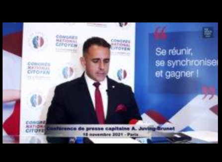 Conférence de presse du capitaine Juving-Brunet :  SUR LA SITUATION MONDIAL