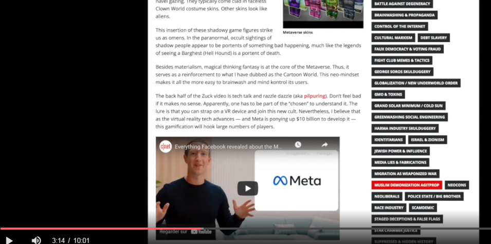 #METAVERSE : La Dystopie En Marche !