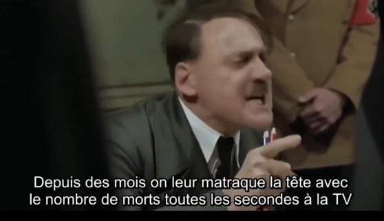 Oui! oui! L'invasion des fascio-sanitaristes! Mais... il y en a de plus en plus qui résistent