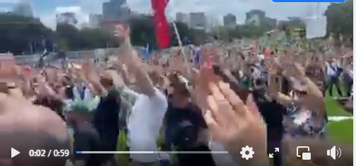 Australie, Sydney, des dizaines de milliers de citoyens contre la dictature du CAS-VITE