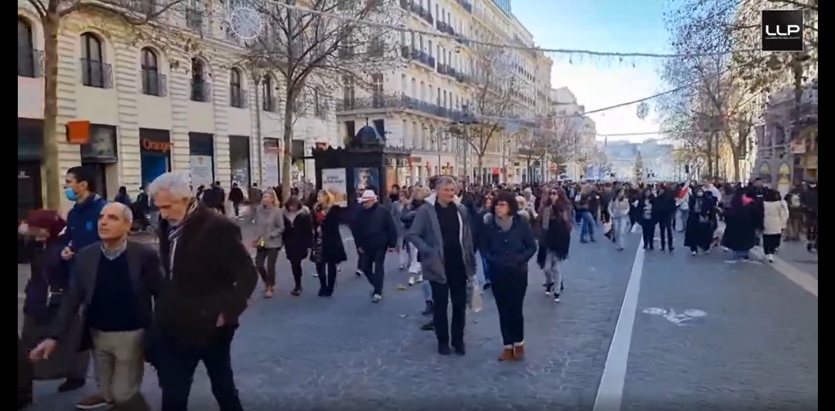 Manif contre la Tyrannie sanitaire - Marseille