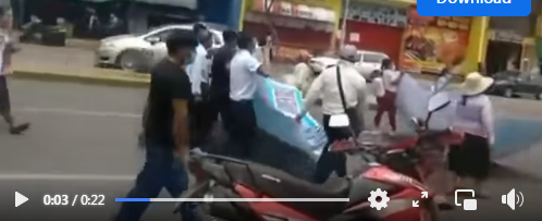 Pérou Trujillo  les manifestations.