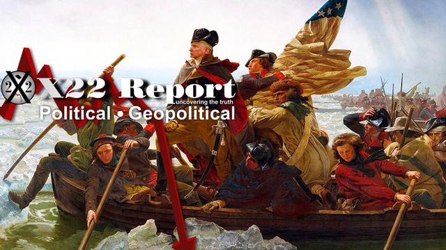 X 22 Rapport Ep. 2660b - Message Scavino reçu, pensez à George Washington et Durham, nous sommes prêts