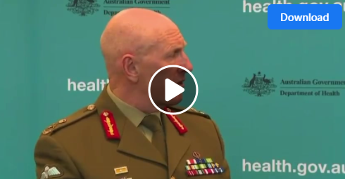 L'armée australienne déclarant la guerre au peuple australien ?