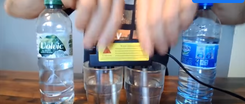 ATTENTION:  Test du potentiel graphène des eaux en bouteille