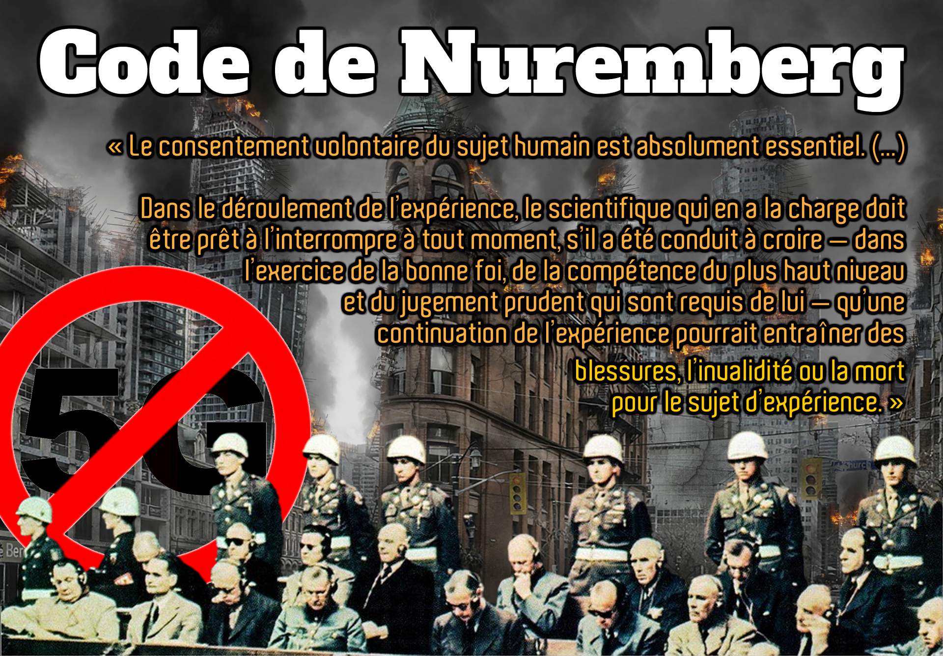 Le code de Nuremberg