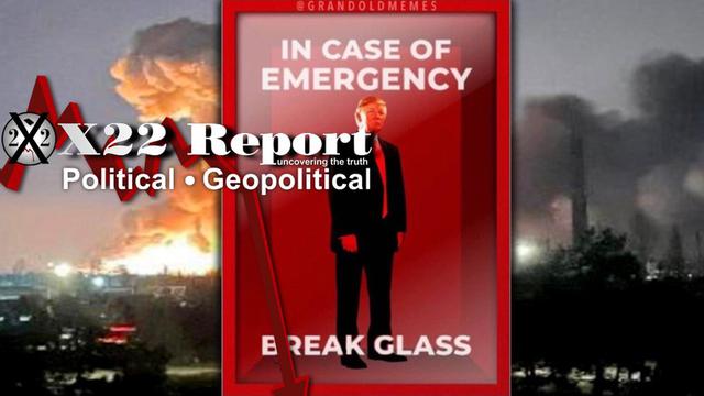 Rapport X 22 Ep 2711b-Planifié il y a longtemps, [DS] Stronghold & Bio Weapons Destroyed, Trump ne télégraphie jamais ses mouvements